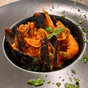 Ristorante: Fregola ai frutti di mare