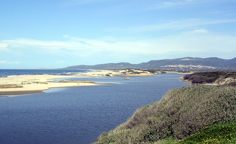 Foce del Coghinas, Valledoria - Foto: Wikipedia (Jeps 88)