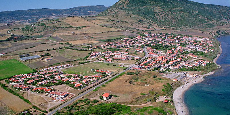 La Ciaccia, Aerial view