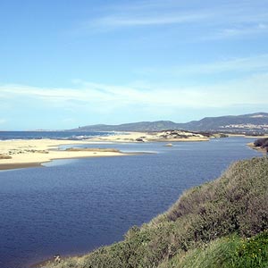 Valledoria: Foce del fiume Coghinas