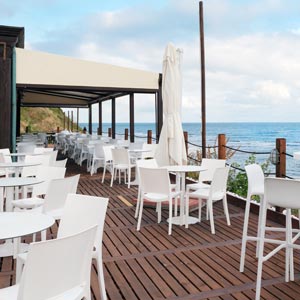 Restaurant: Terrasse